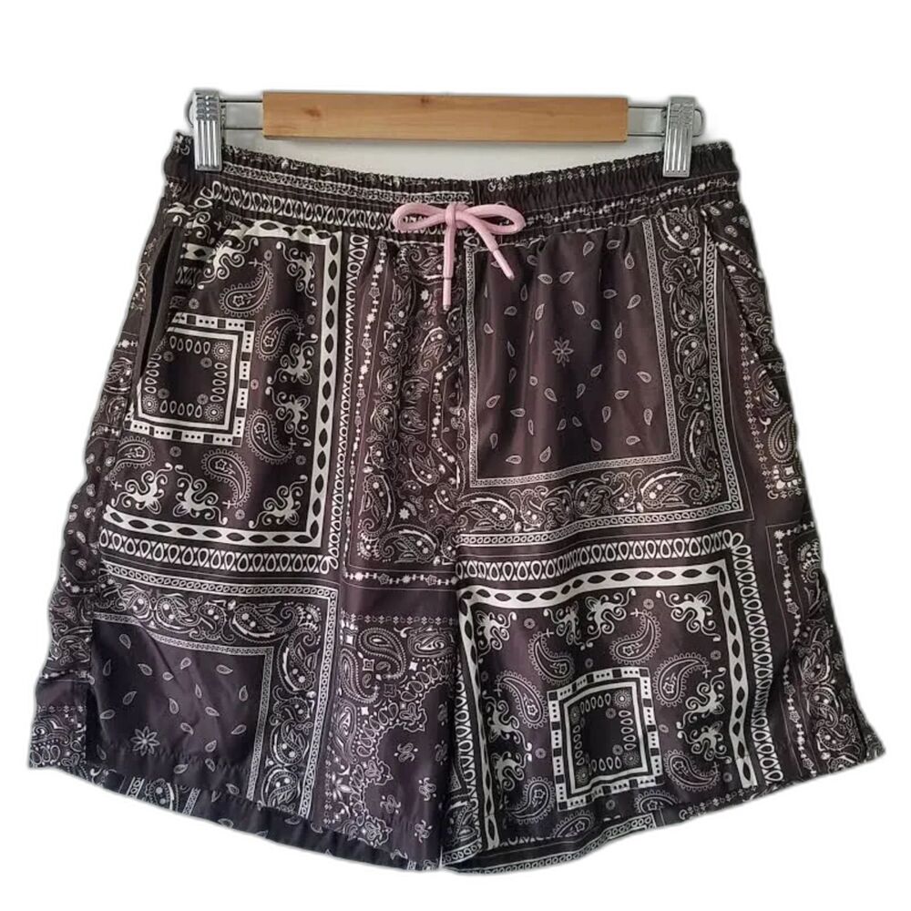 Maison Article Premium Bandana Swim Trunks M